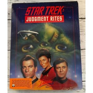 Star Trek Judgment Rites DOS Game Box Set